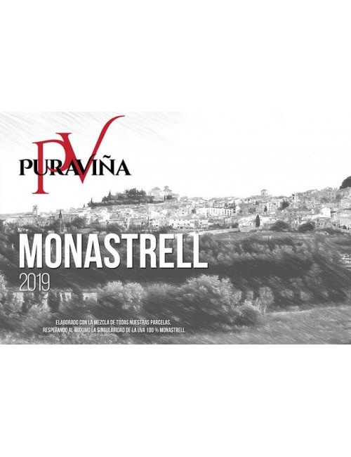 Pura Viña Monastrell 2019, Vino tinto, Monastrell