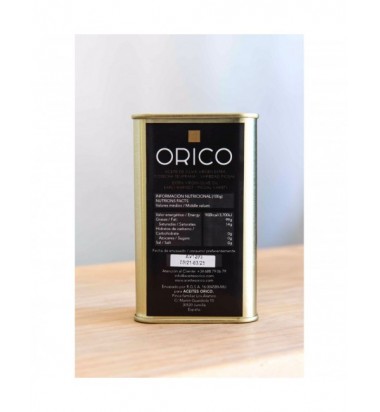 Aceite "AOVE" ORICO Picual - Lata  de 250 ml - Finca Familiar Los Álamos - Jumilla
