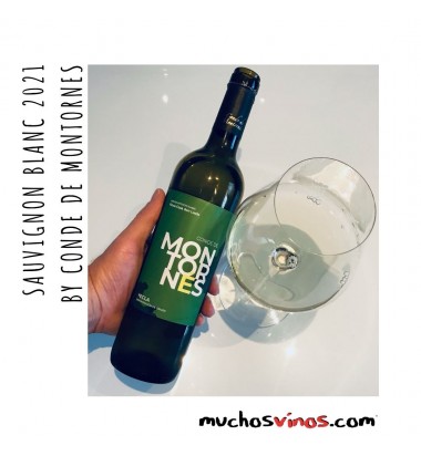 Sauvingon Blanc 2021 * Conde de Montornés, Vino blanco, Yecla
