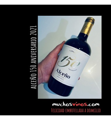 Alceño 150 Aniversario 2021 Monastrell, Vino tinto, Jumilla - muchosvinos.com