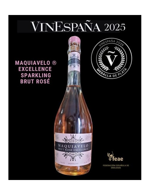 Maquiavelo Brut Rosé Excellence - Sparkling - Espumoso - muchosvinos.com