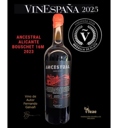 Ancestral Alicante Bouschet 16 meses 2023 - muchosvinos.com