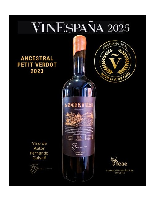 Ancestral Petit Verdot 20 meses 2023 - muchosvinos.com