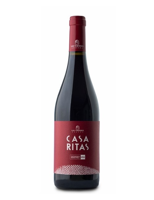 Casa Ritas 2016 - Vino tinto, Monastrell Ecológico, D.O. Alicante